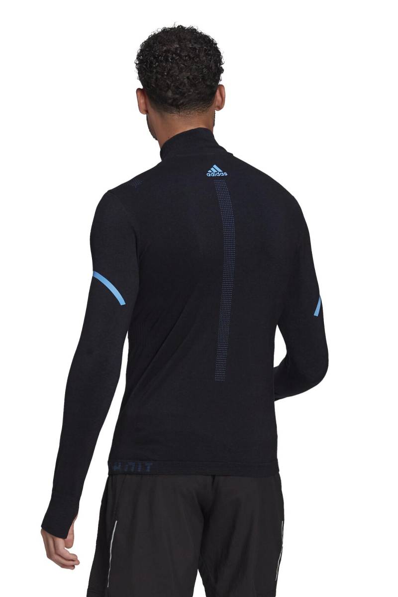 Adidas Running Primeknit Midlayer Shirt - Black