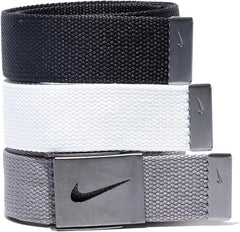 Nike Webgürtel für Herren – 3er-Pack