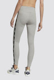 REEBOK VECTOR TAPE LEGGINGS Grey Cotton