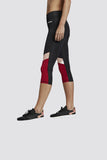 Adidas D2M CB 3/4 Leggings Black/Pink/Red