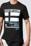 Reebok MMA Combat Disparate UFC Alexander Nickname Gustafsson Tshirt Black