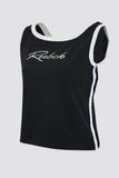 Reebok Women's Cotton Tanktop Sleeveless BLACK 16 VEST