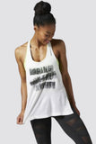 Reebok Women's D Racerback Tank Top White