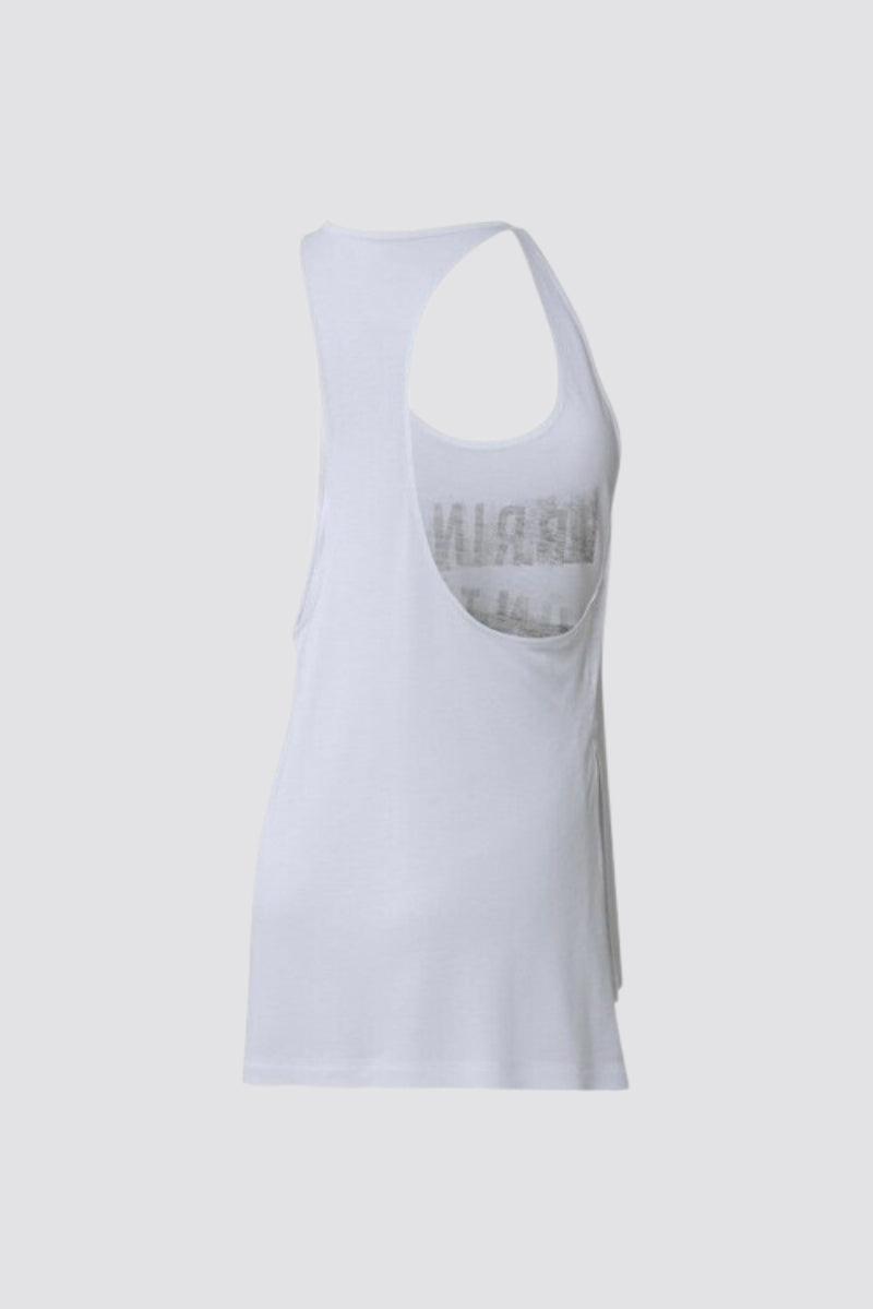 Reebok Women's D Racerback Tank Top White