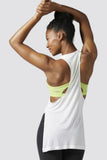 Reebok Women's D Racerback Tank Top White