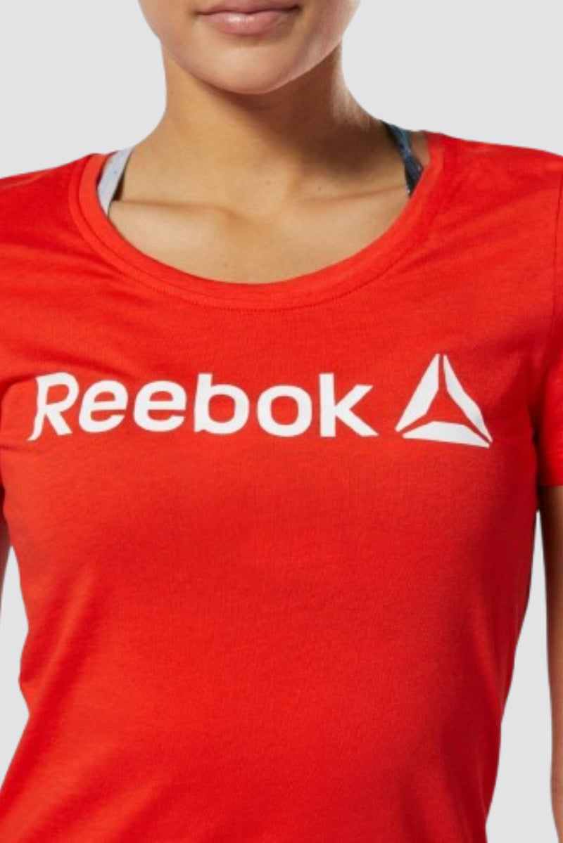 Reebok Women's Linear T-shirt Red