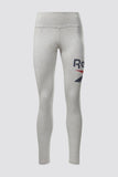 Reebok Identity Logo Leggings Medium Grey Heather