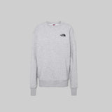 The North Face Essential Logo Women's Oversized Sweatshirt Gray