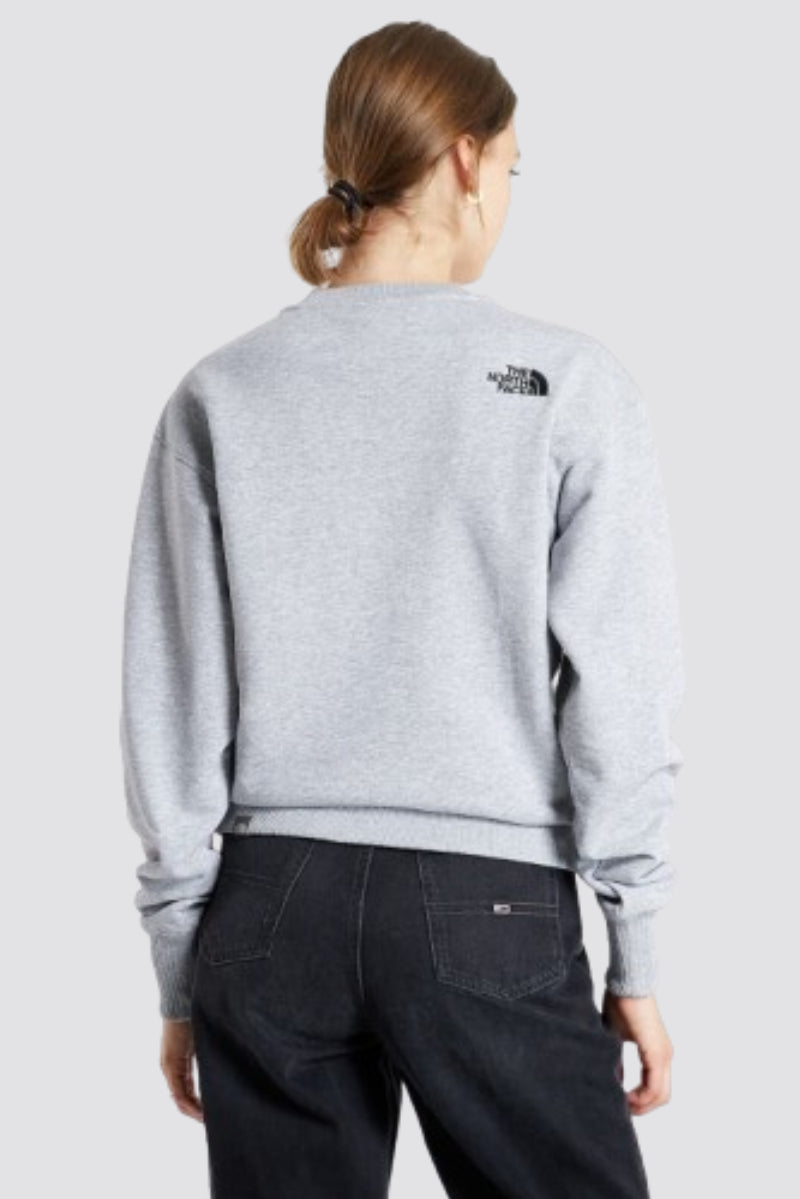 The North Face Essential Logo Women's Oversized Sweatshirt Gray