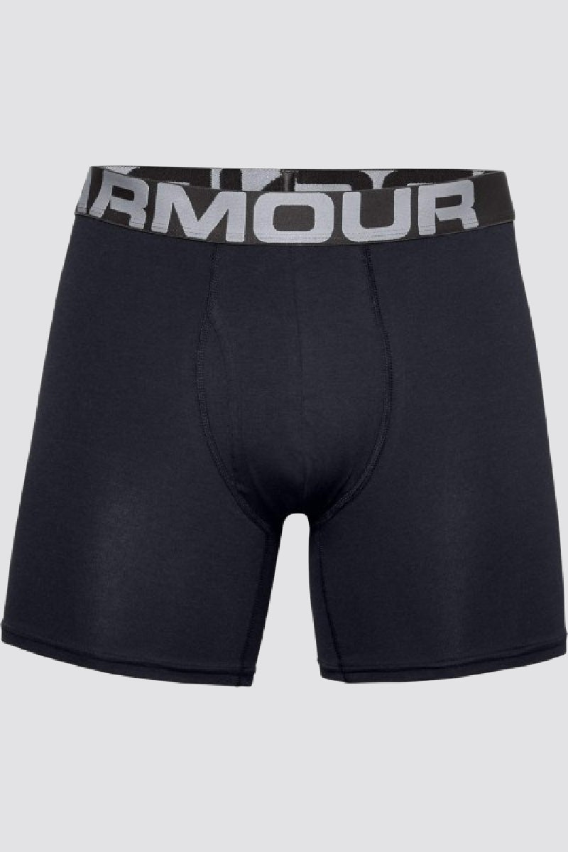 Under Armour Men's Charged Cotton 6in 3pk Boxer Jock