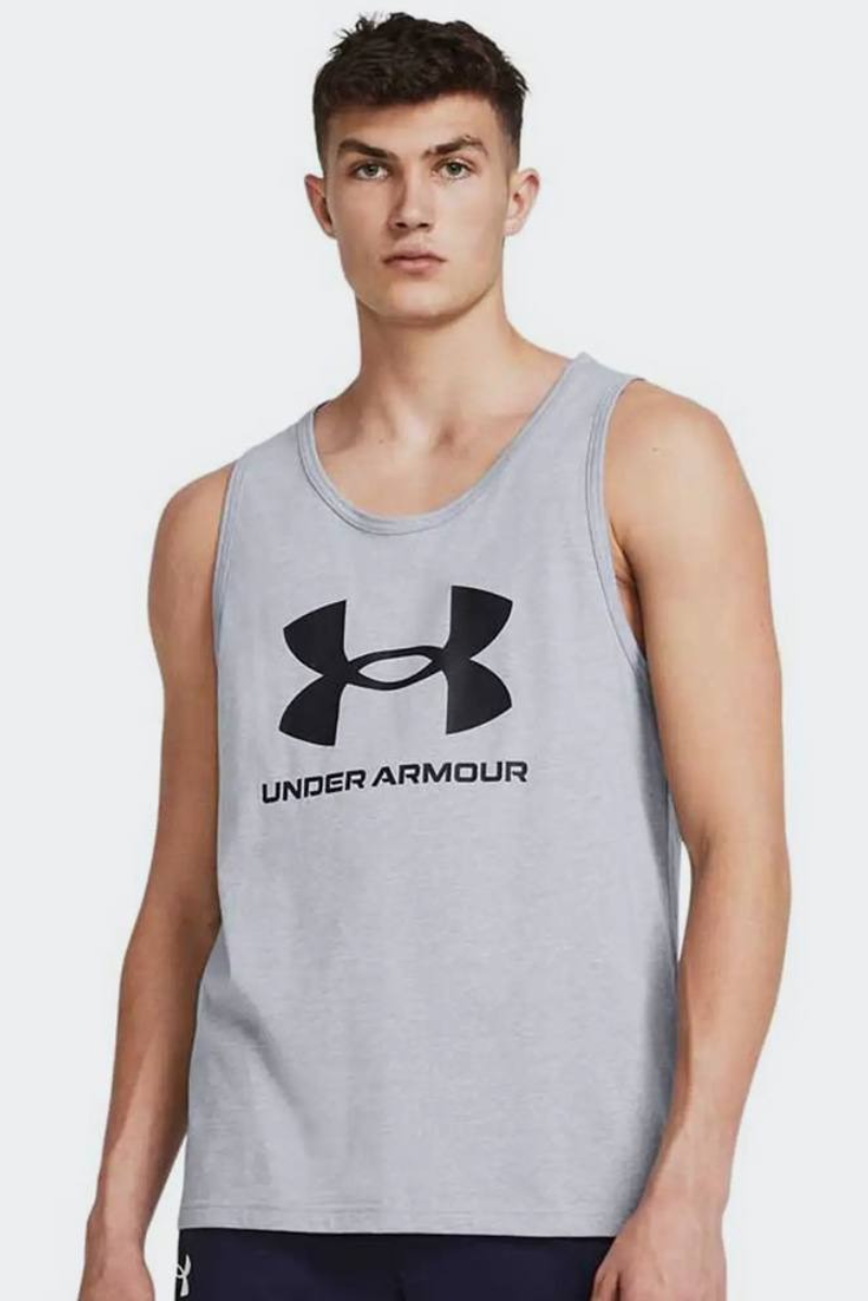 Under Armour Sportstyle Logo Tank Top Mens