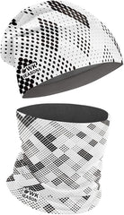 WK IEASON Winter Thermal Fleece Hat & Neck Warmer Set