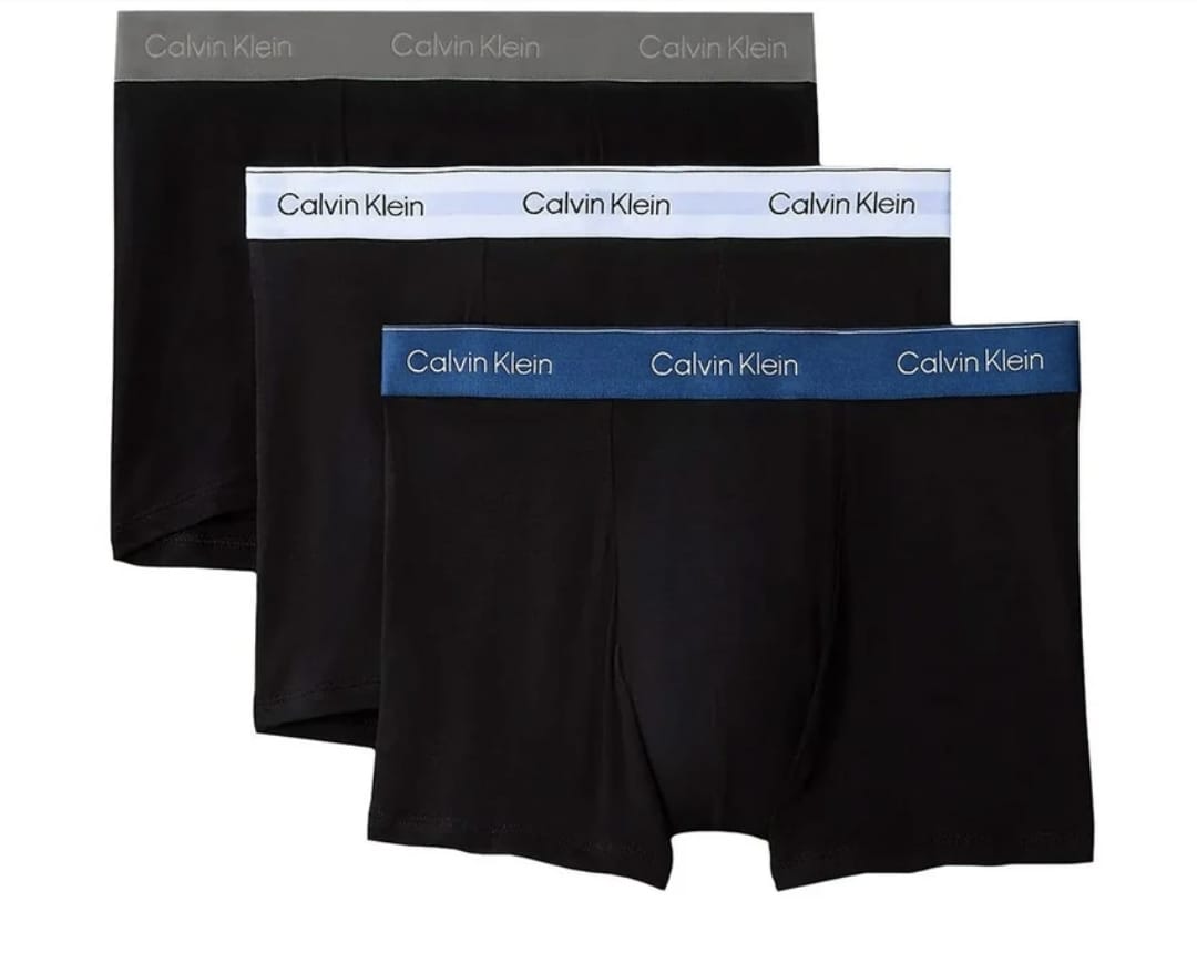 Calvin Klein Men’s Relaxed Fit X3 Underwear (Black)