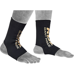 RDX AB Black Ankle Support Sprain Protection Compression Sleeve OEKO-TEX® Standard 100 certified