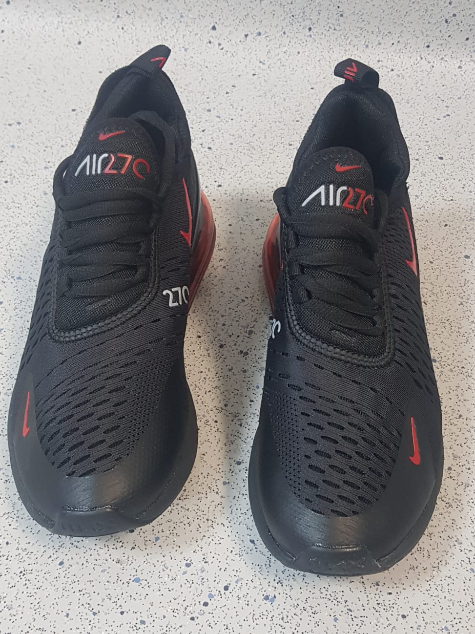 Nike Air Max 270 Men's Trainers in Black and Red