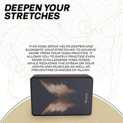 RDX D12 High Density EVA Foam Yoga Block Non-Slip Brick