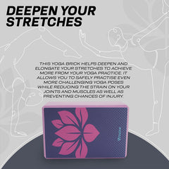 RDX D13 High Density EVA Foam Yoga Block Non-Slip Brick