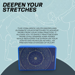 RDX D19 High Density EVA Foam Yoga Block Non-Slip Brick