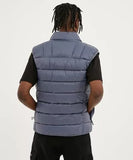 Nicce Mens Skyline Gilet Sleeveless Jacket – Smoke Blue