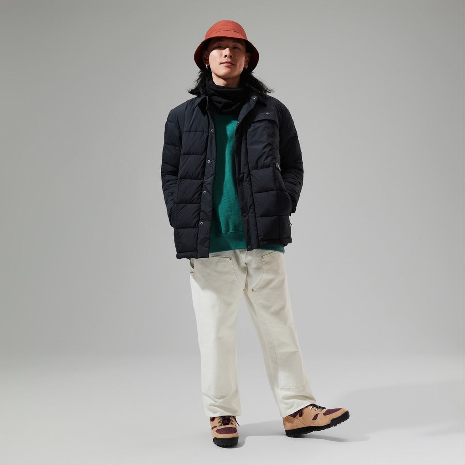 Men’s Nollan Insulated Shacket – Black