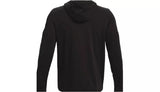 Under Armour Men’s Ua Rival Terry Big Logo Black Sports Hoodie