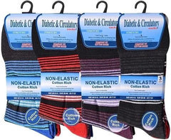 Men’s Non-Elastic Diabetic Cotton Socks