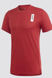 Adidas Brilliant Basics T-shirt Burgundy Sports Fitness