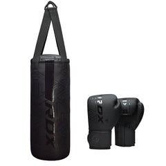 RDX F6 2FT KARA Kids Punch Bag & 6oz Gloves