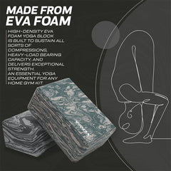 RDX GB EVA Foam High Density Non-Slips Yoga Block