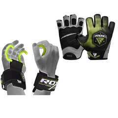 RDX F12 Gym Gloves with Hook Straps