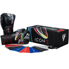RDX Icon 5 Nova Tech Boxing Sparring Gloves
