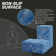 RDX LU EVA Foam High Density Non-Slips Yoga Block