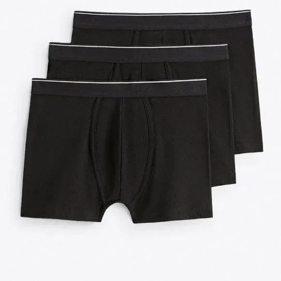 ZARA Men’s Minimalist Boxer Trunks (Pack of 3)
