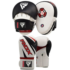 RDX 1W Boxing Gloves & Pads Set