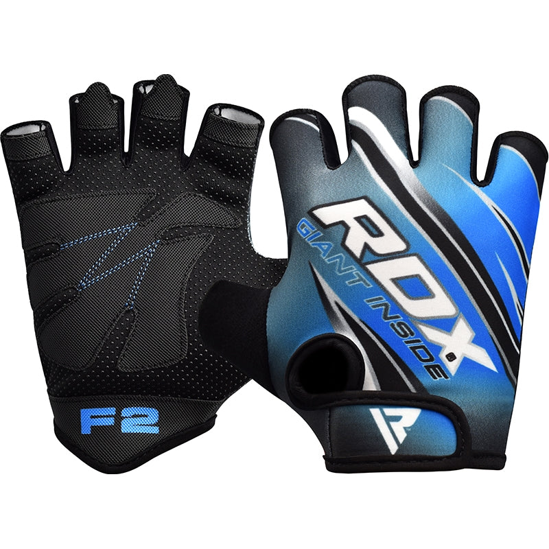 RDX F2 Weight Training Grip Gym Gloves