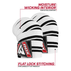 RDX K1 Elasticated Knee Compression Bandage Wraps OEKO-TEX® Standard 100 certified