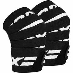 RDX Black Knee Wraps