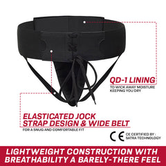 RDX Groin Guard T-15 Matte Black Plus