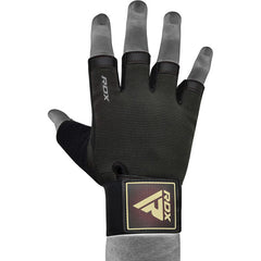 RDX T2 Weightlifting Half Finger Gym Gloves
