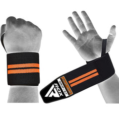 RDX W3 IPL USPA Approved Powerlifting Wrist Support Wraps with Thumb Loops OEKO-TEX® Standard 100 certified