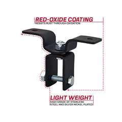 RDX X4 Black Steel Ceiling Hook