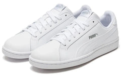 Puma Smash L Leather White Sneakers Trainers Unisex