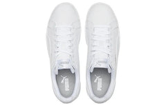 Puma Smash L Leather White Sneakers Trainers Unisex