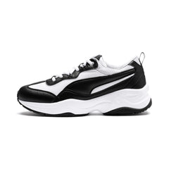Puma Cilia Womens Trainers Black White Grey Violet Sneakers