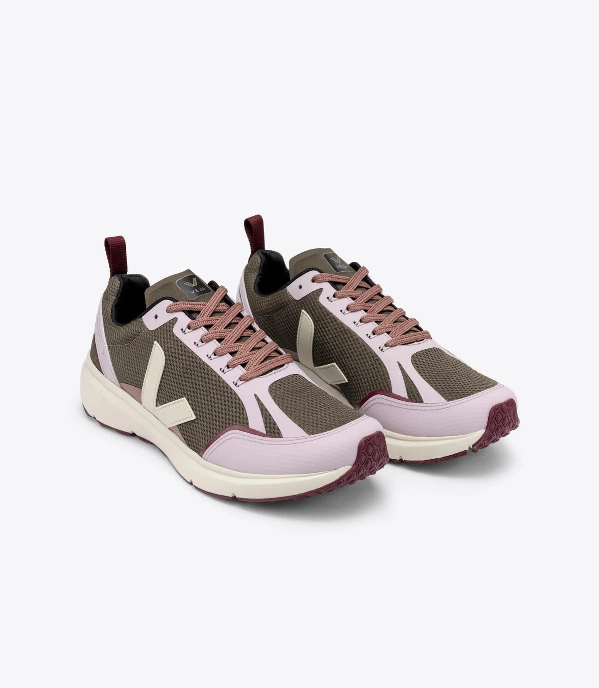 Veja Condor 2 Alveomesh Kaki Pierre Parme Trainers