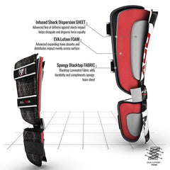 RDX T2 MMA Shin Instep Guards