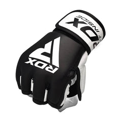 RDX T9 Hearse Leather MMA Gloves