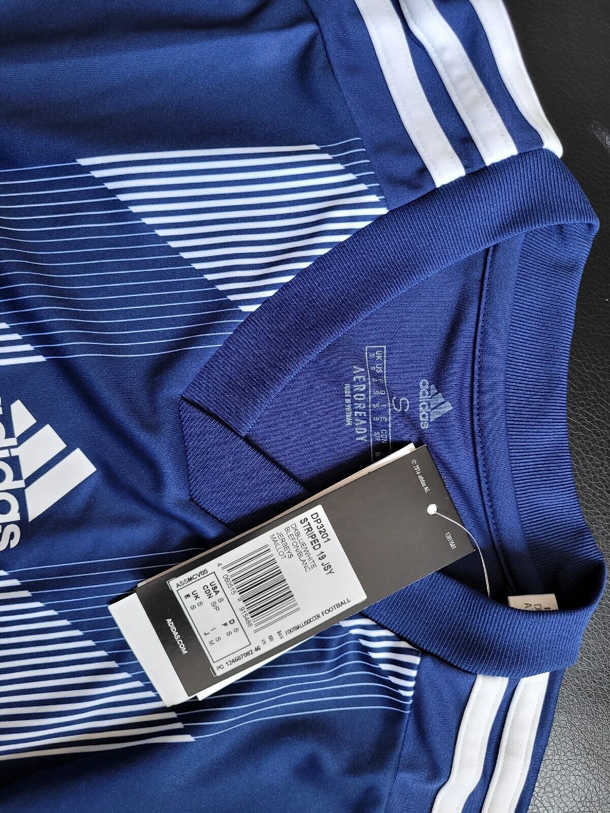 Adidas Men's Football T-shirt Striped 19 Jersey