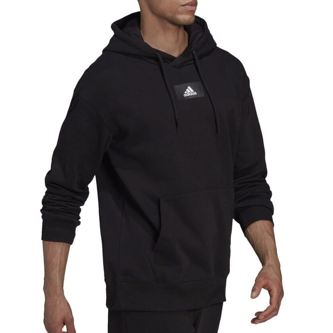 Adidas Essentials Feelvivid Cotton Fleece Drop Shoulder Hoodie