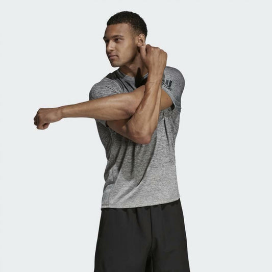 Adidas Men`s Freelift 360 Gradient Graphic T-Shirt Grey
